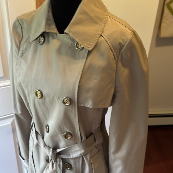 Colebrook Jackets & Blazers - Colebrook Double Breasted, Belted 2 Pocket Trench Coat sz M